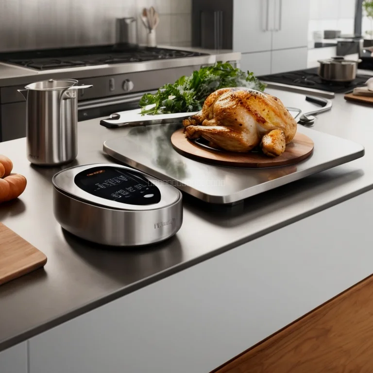 Kochrezept auf Tablet mit AI-Unterstützung